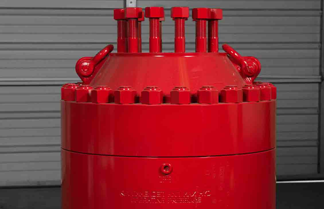 T-90 Annular BOP on shop floor.