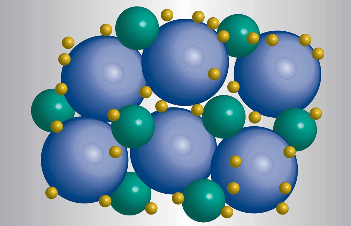 Standard cement slurries require water to fill the void between particles. CemCRETE slurries fill the interparticle void with more solids, giving superior cement properties.