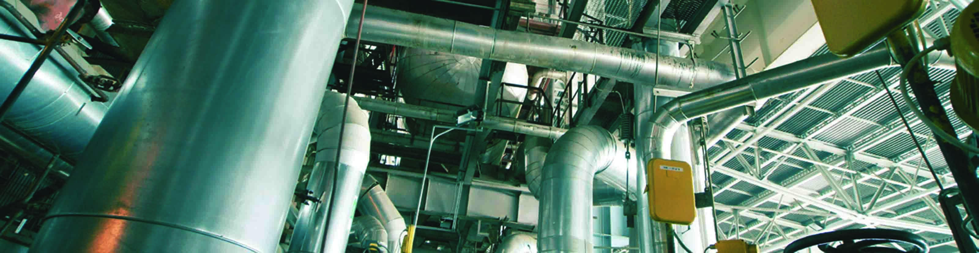 Valves and pipe in facility