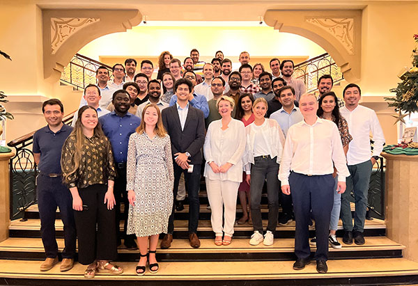 Cohort 1 Photo - Julie and Boris Visit