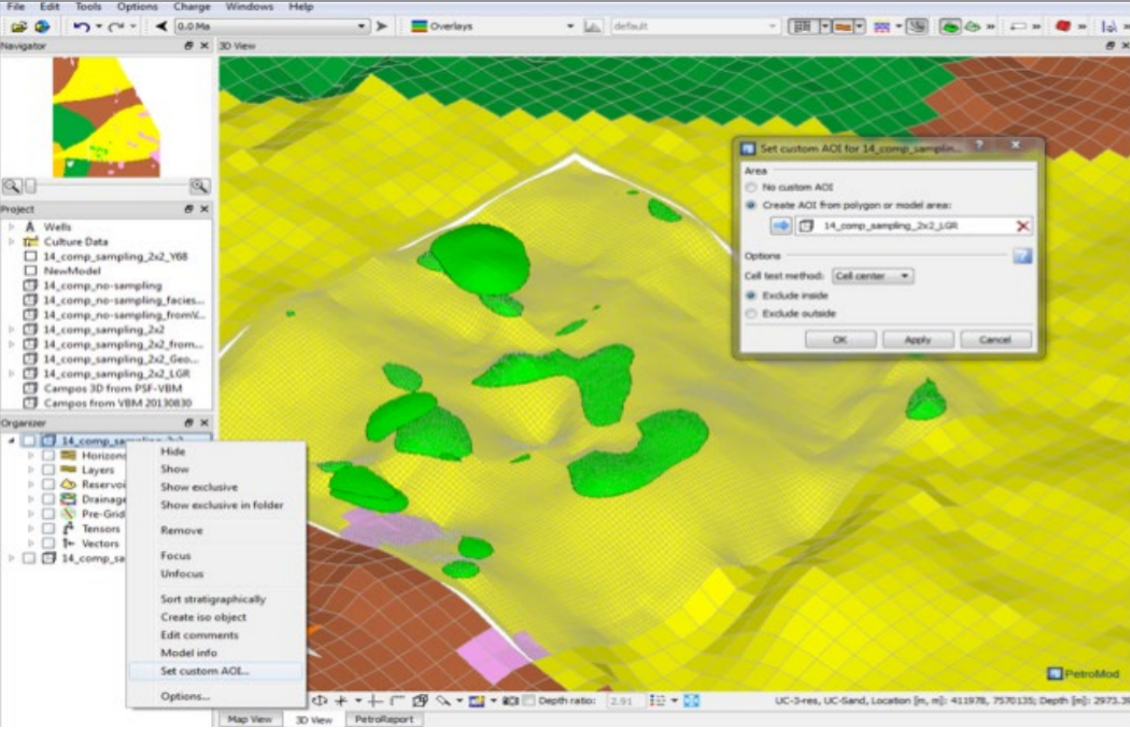 PetroMod software’s advanced simulator features