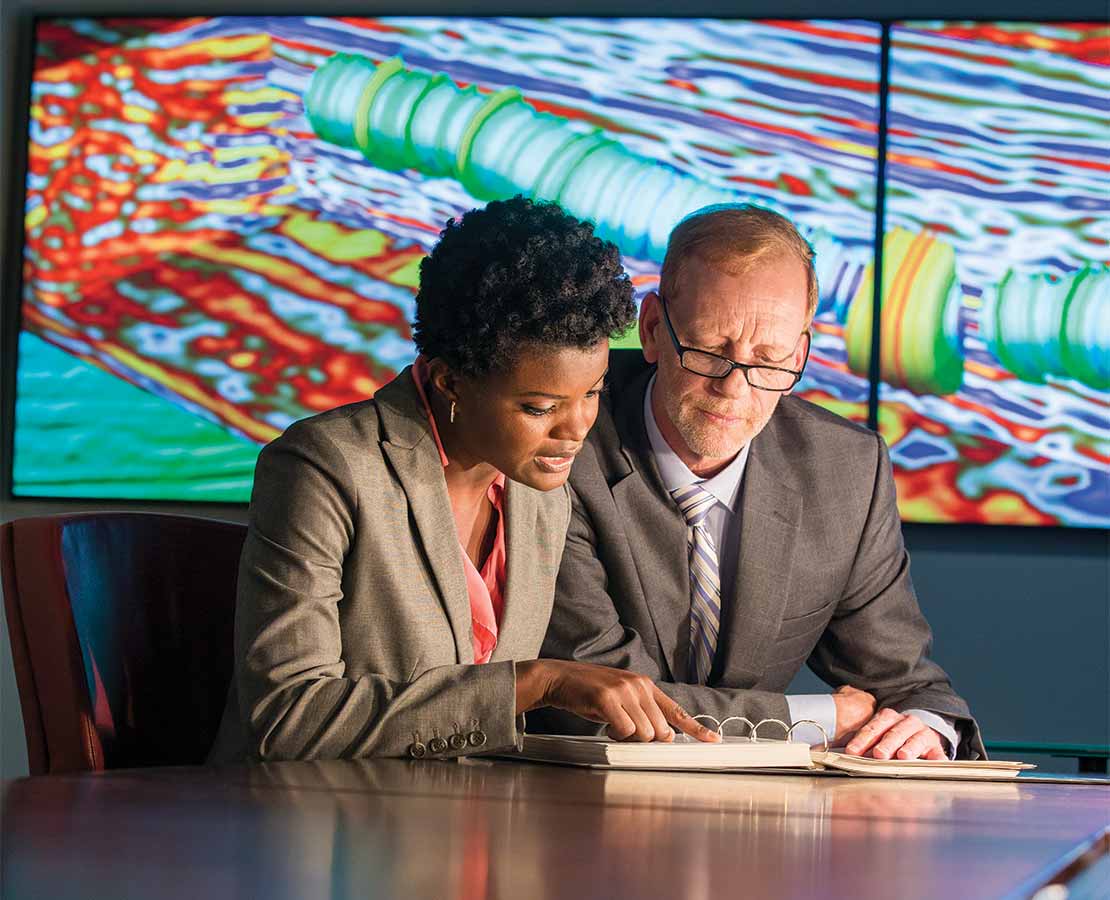 Overcoming today’s increasingly complex technical challenges requires advanced, accurate geological solutions that can  model structures beyond the resolution of surface seismic.