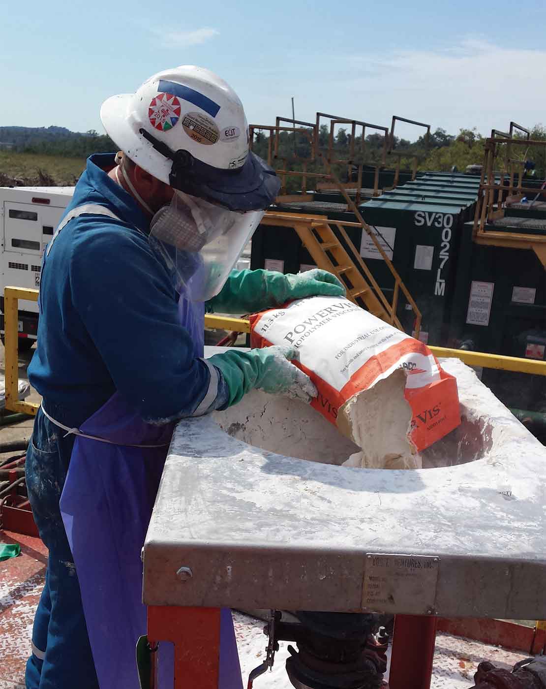 The POWERVIS viscosifier is available in dry or liquid form,  enhancing operational flexibility.