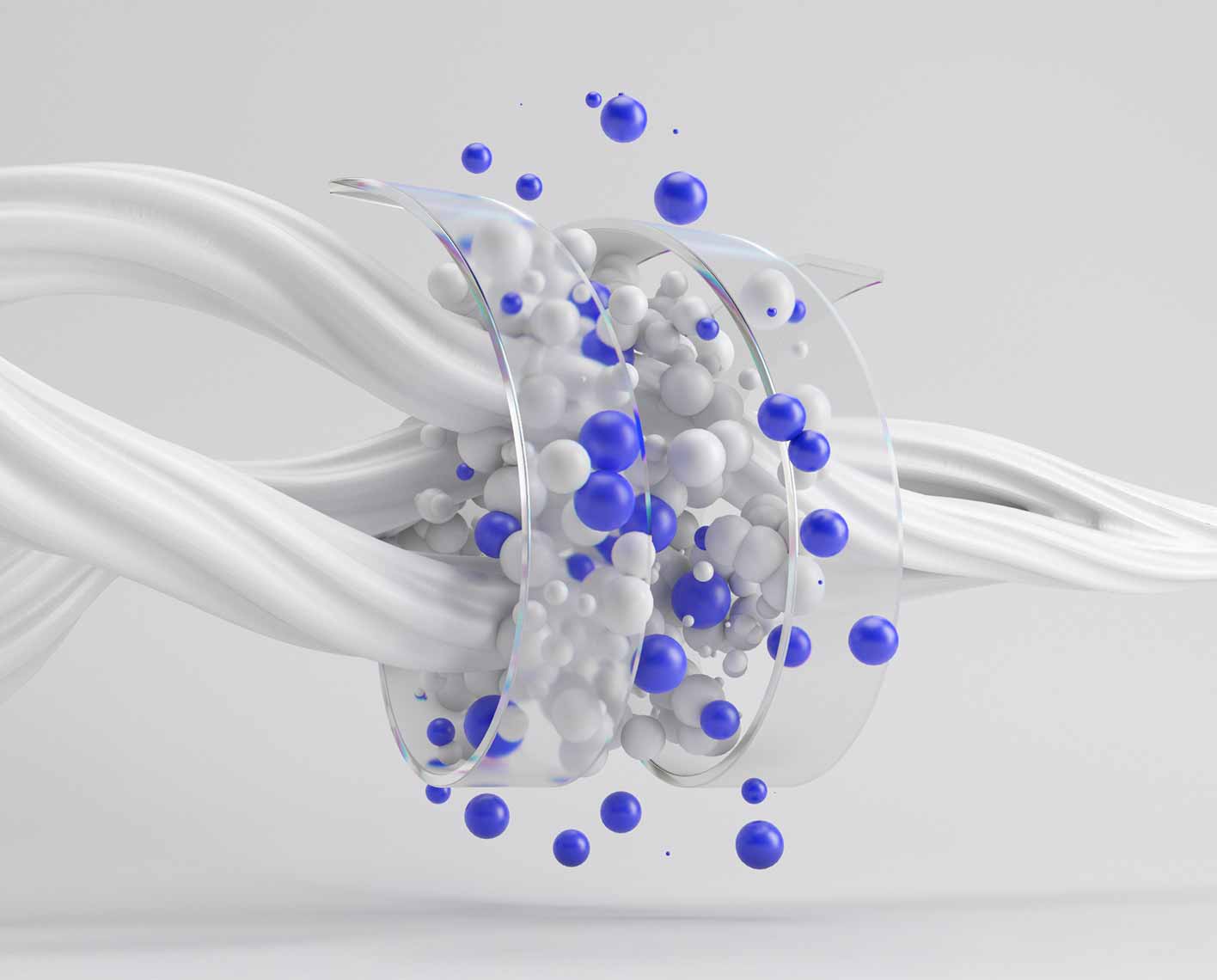 3d representaion of Symetri dendrimer technology.