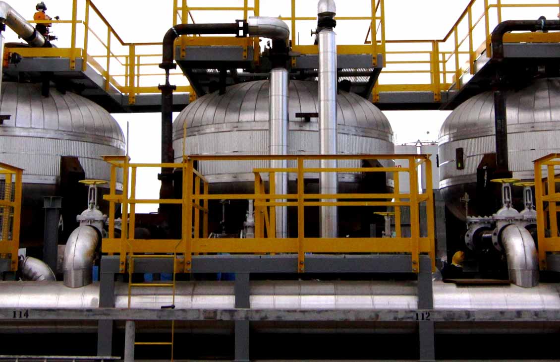 PETRECO HYDROMATION walnut shell media filters in Calgary.