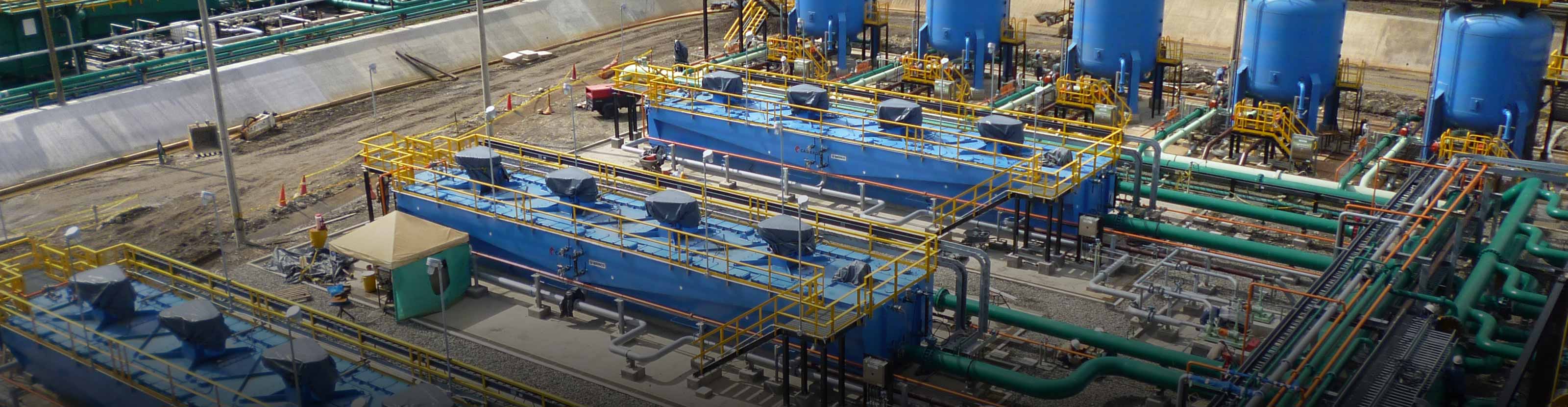 WEMCO DEPURATOR units and WEMCO SILVER BAND separators.