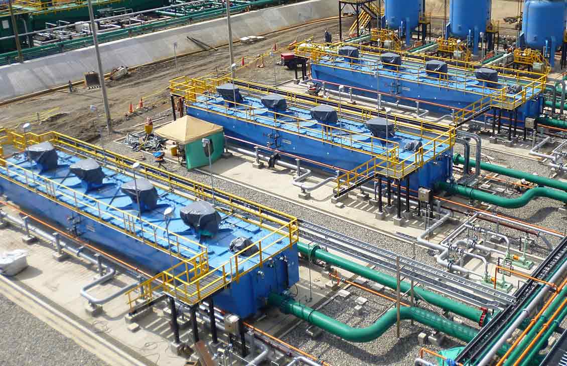 WEMCO depurators installed in field