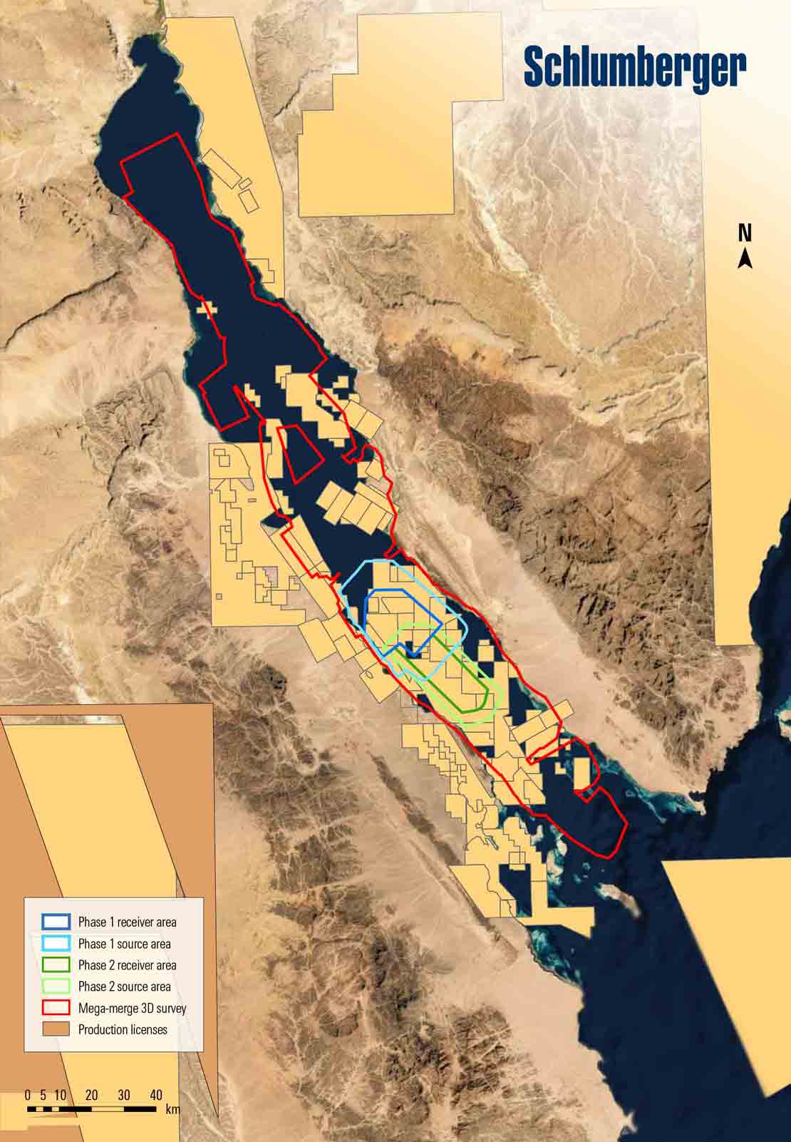 Gulf of Suez acquisition area