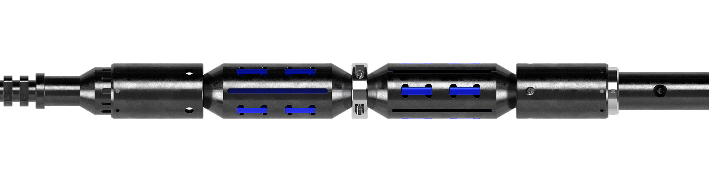 3D illustration of the FlexiDrift fully adjustable fluted drift tool.