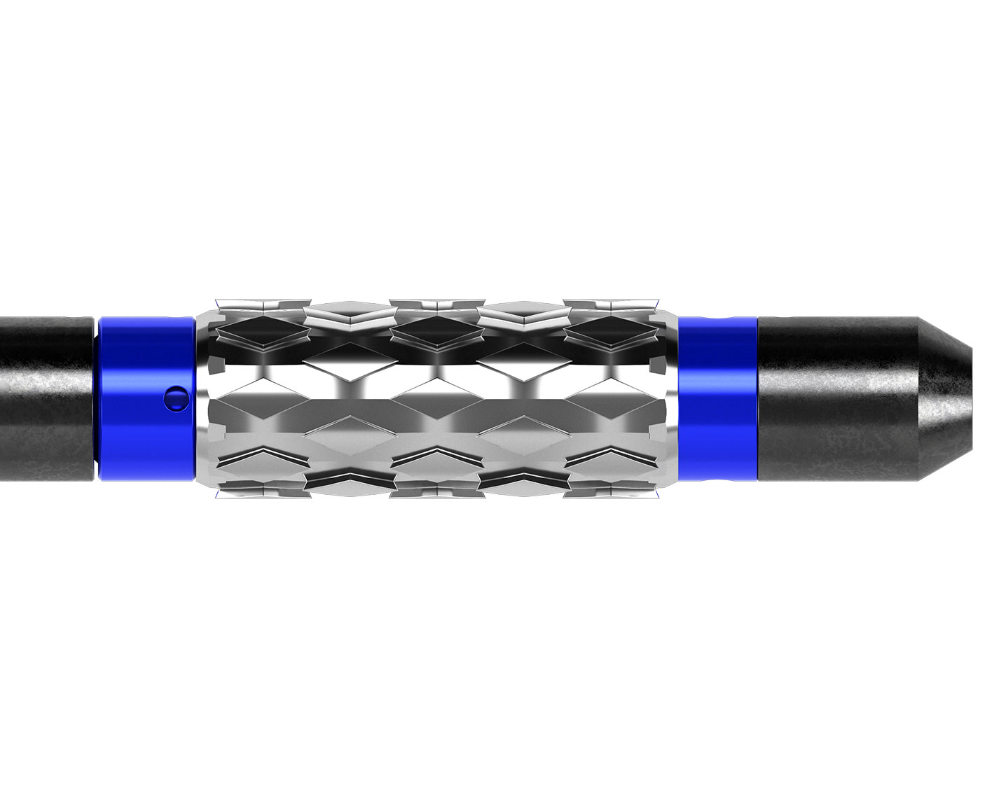 3D illustration of Peak Family interchangeable ring broaching tool.
