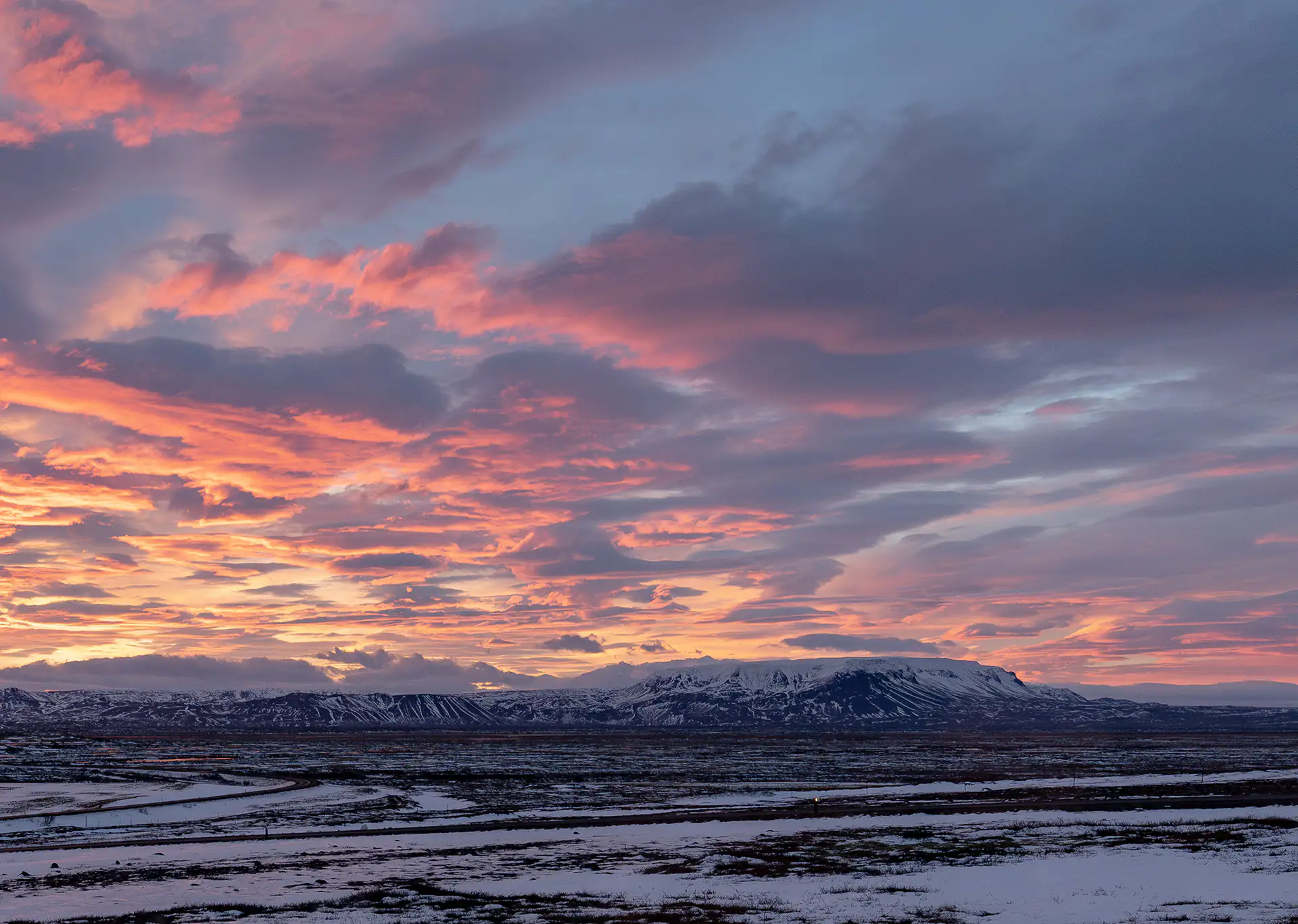 Sunrise Iceland