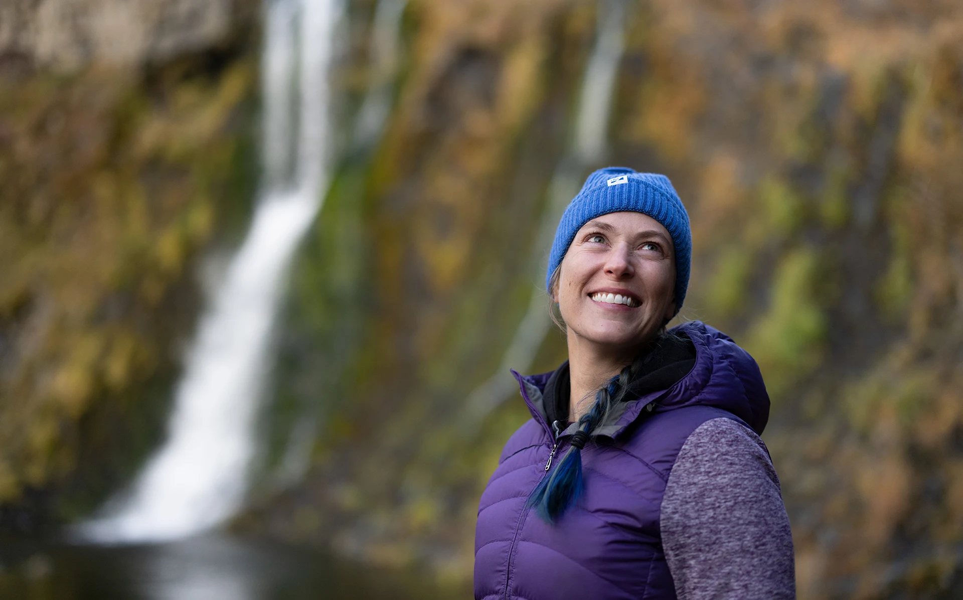 People Nature Waterfall