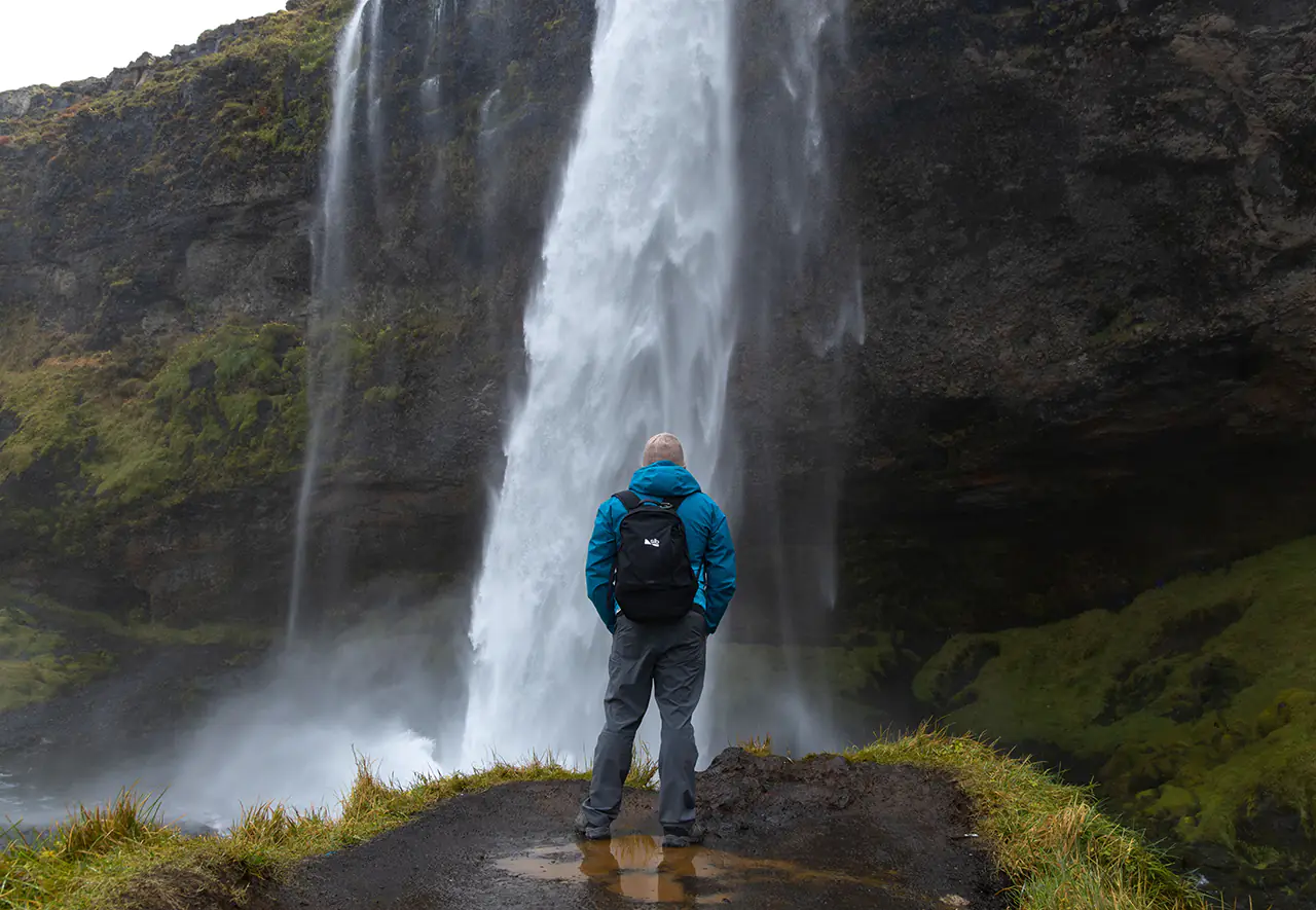 Waterfall in Iceland